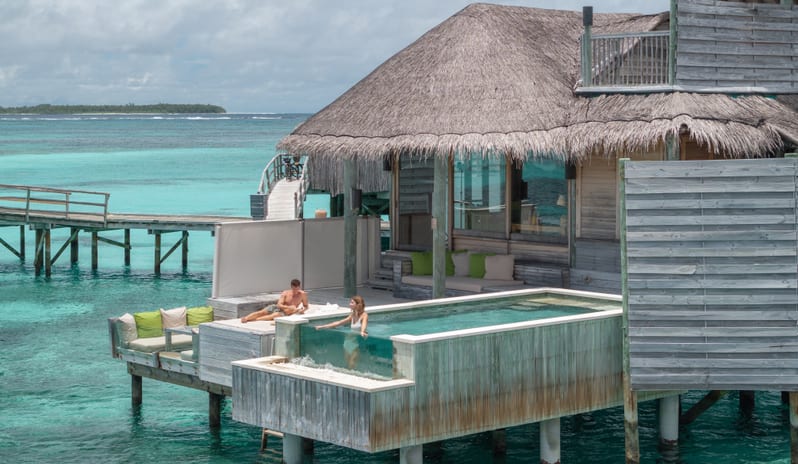 Laamu Water Villa with Pool - exterior